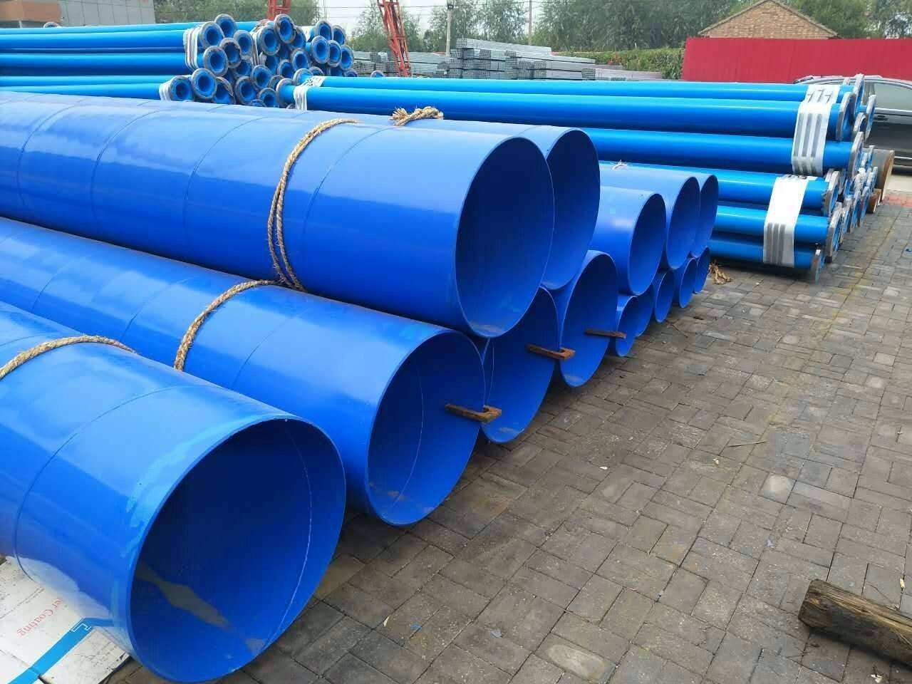 Plastic-Coated Steel Pipe for Water Supply